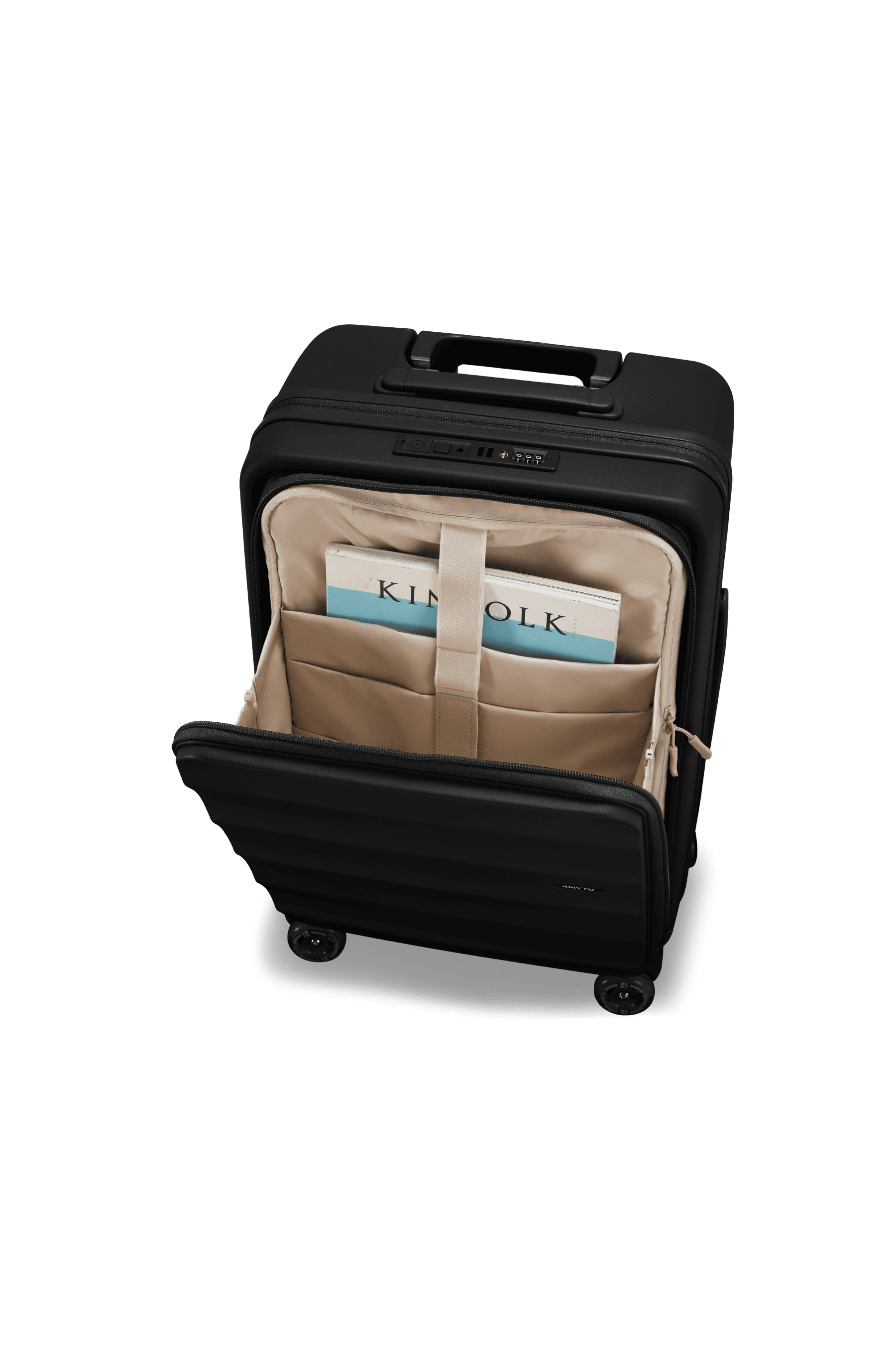 Tank Carry-On in Jet Black