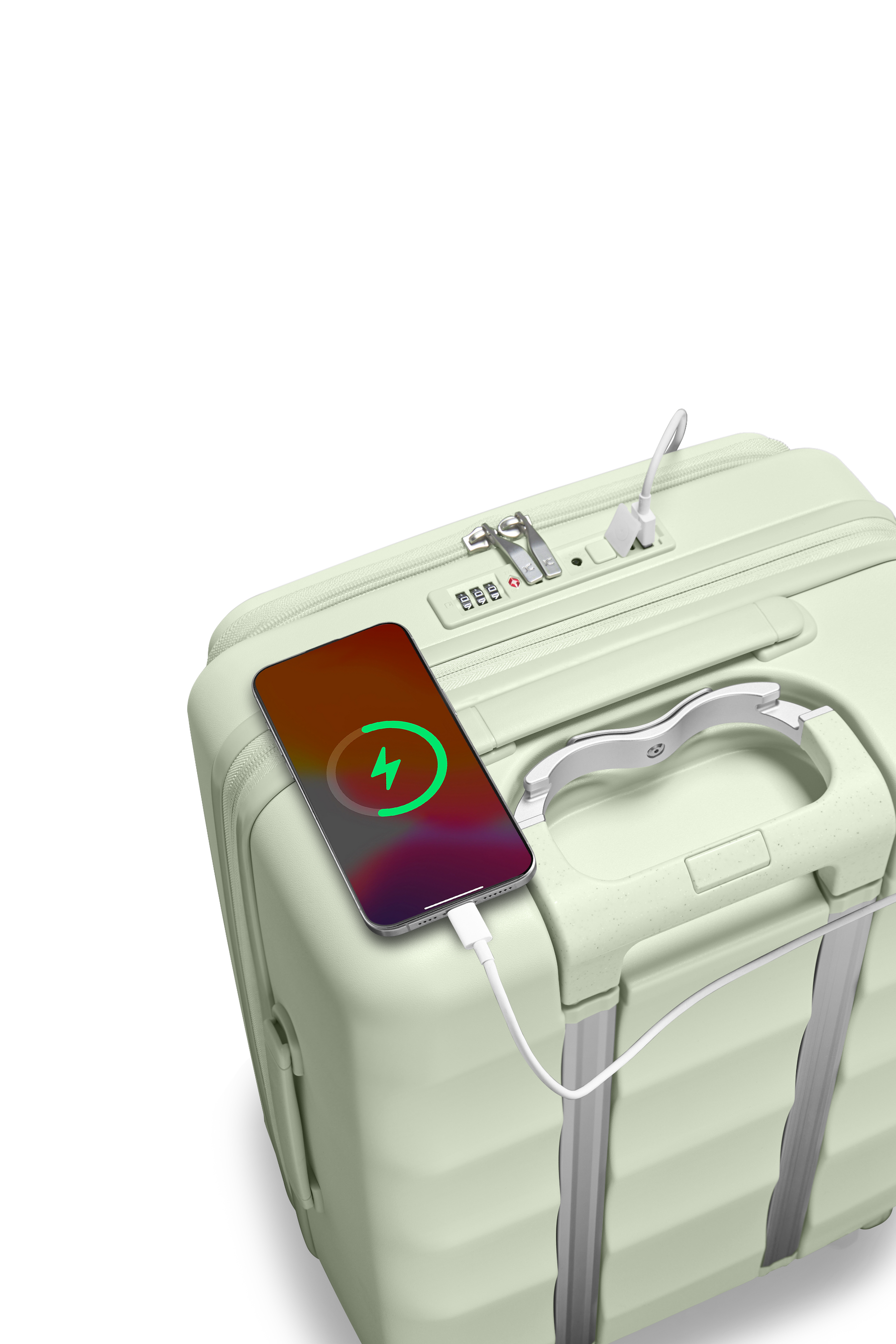 Bigger Tank Carry-On in Mint Green