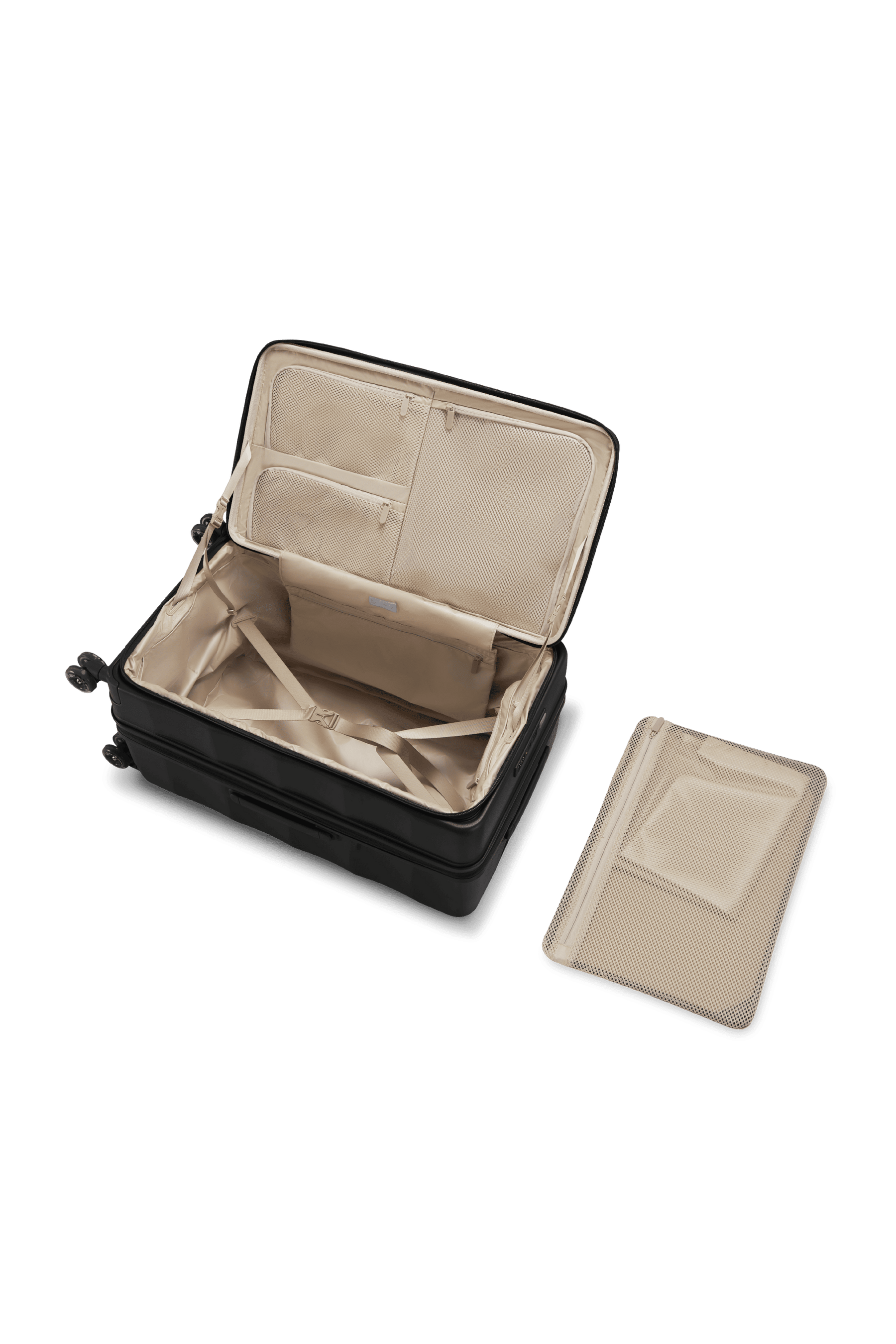 Max Tank Suitcases in Jet Black