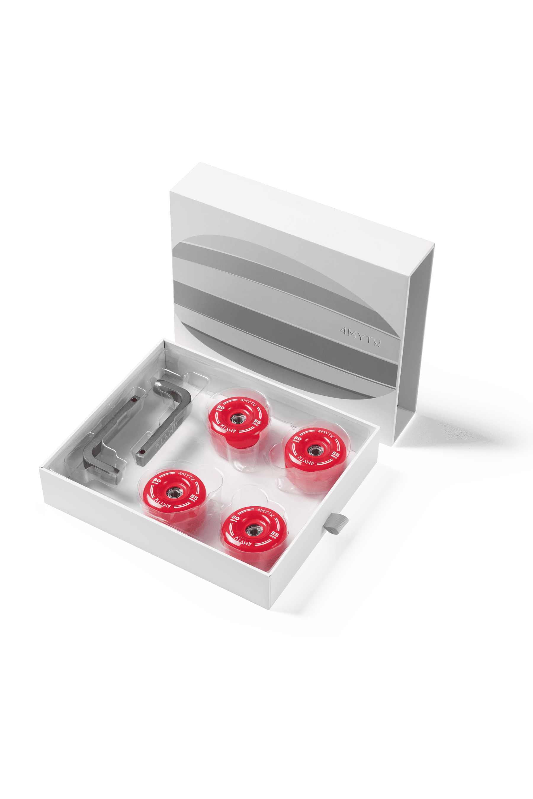 Palette Wheels in Cherry Red