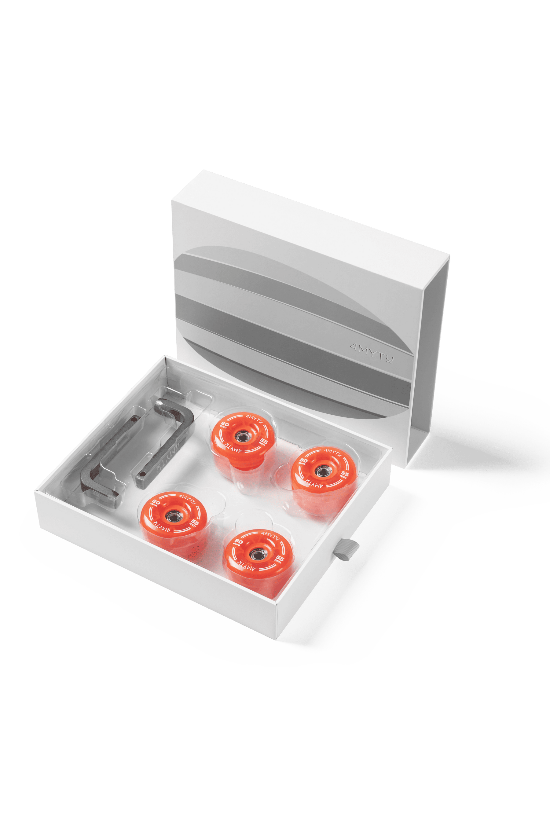 Palette Wheels in Sunset Orange