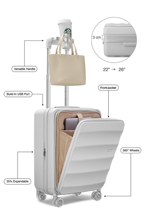 Bigger Tank Carry-On in Harbor Mist