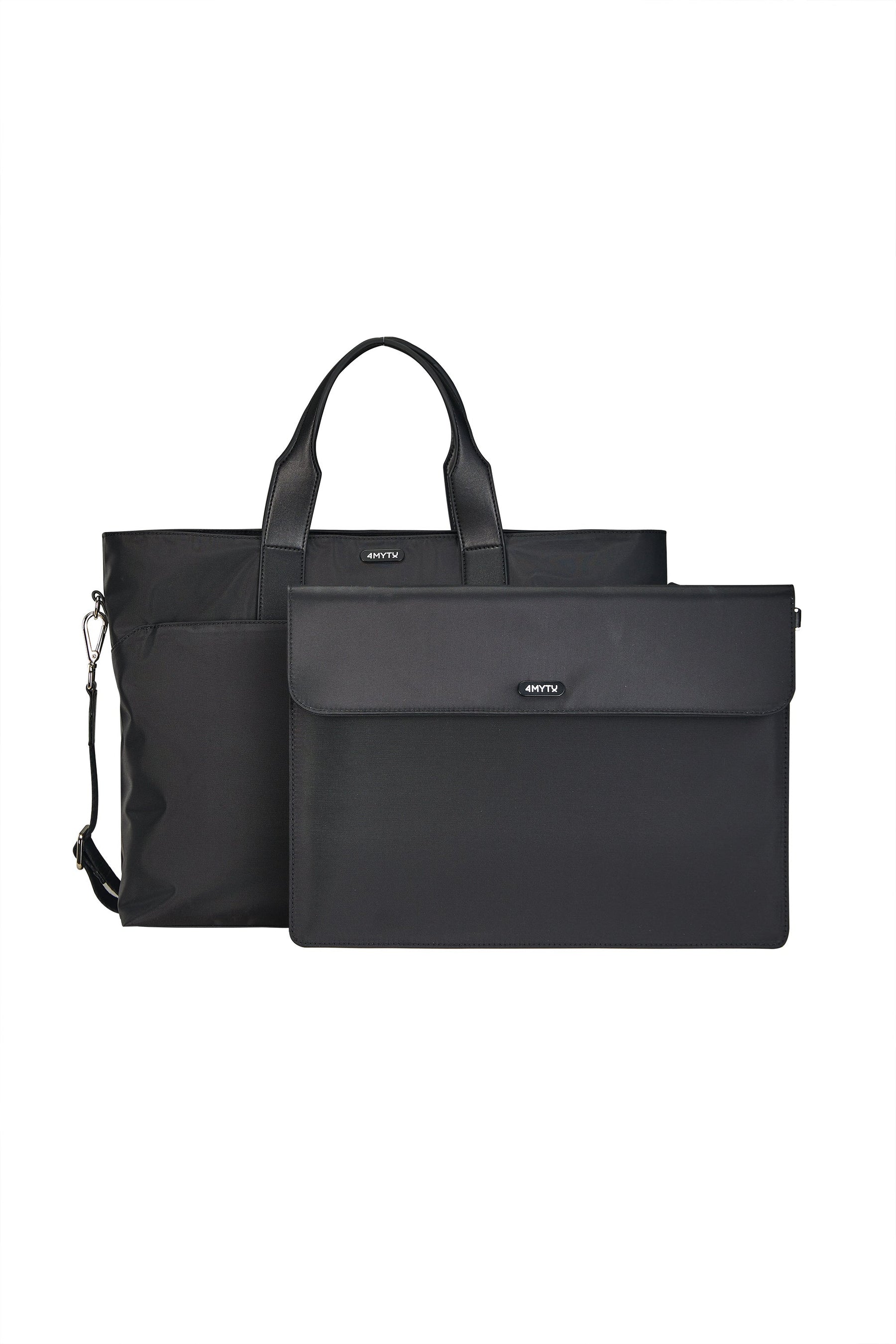 Tote Bag in Jet Black