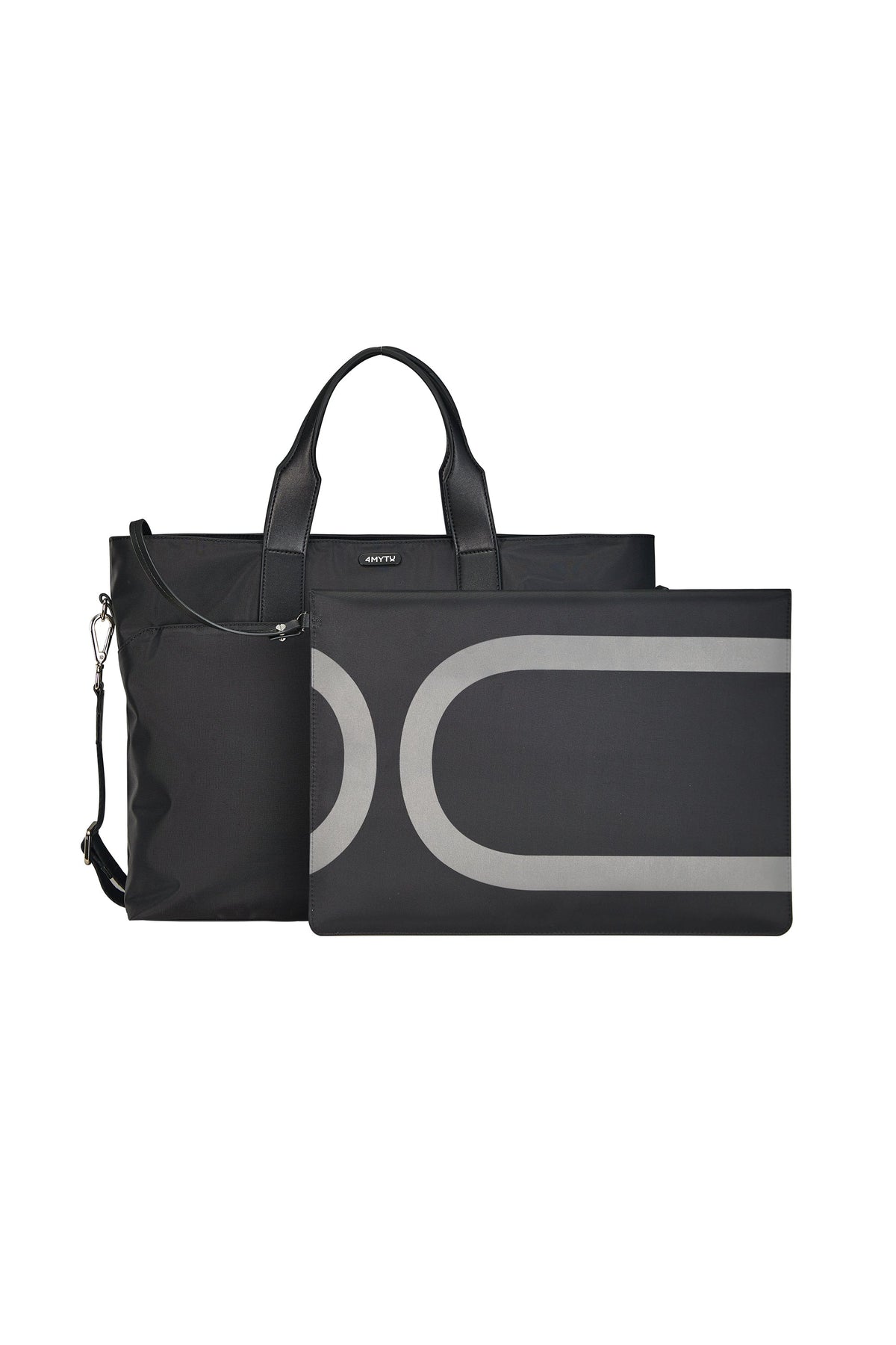 Tote Bag in Jet Black