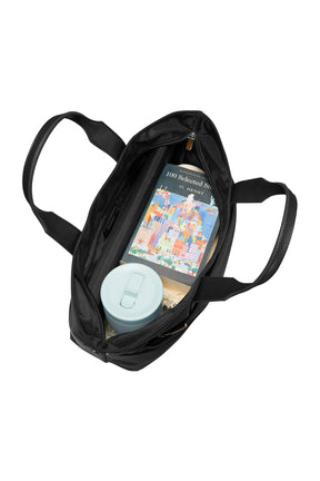 Tote Bag in Jet Black