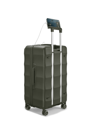 Tank Suitcases in Aspen Green