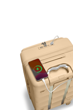 Max Tank Suitcases in Sandstorm