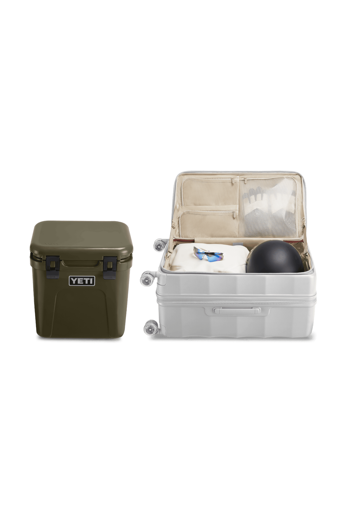 Tank Suitcases in Harbor Mist