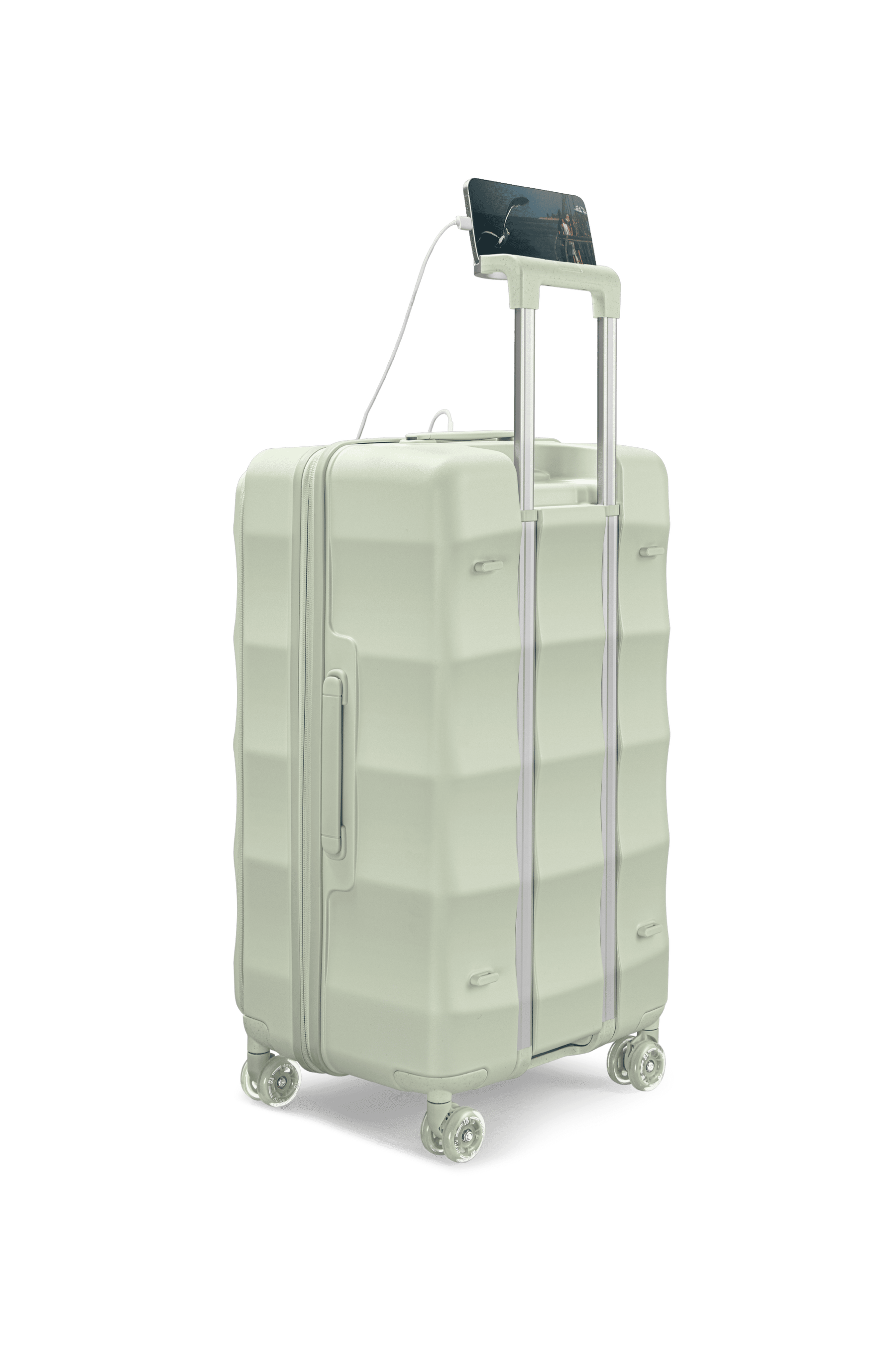 Max Tank Suitcases in Mint Green