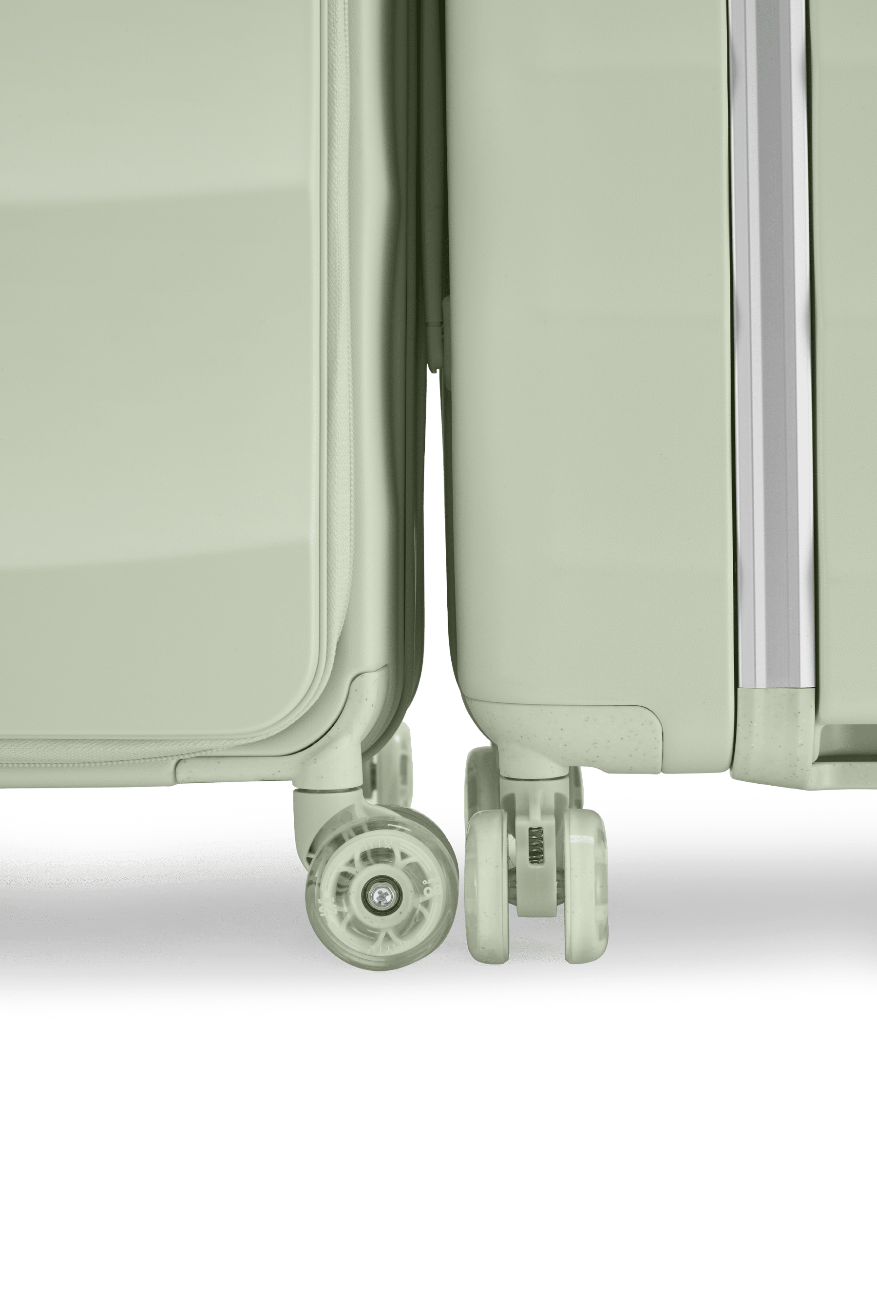 Tank Suitcases in Mint Green