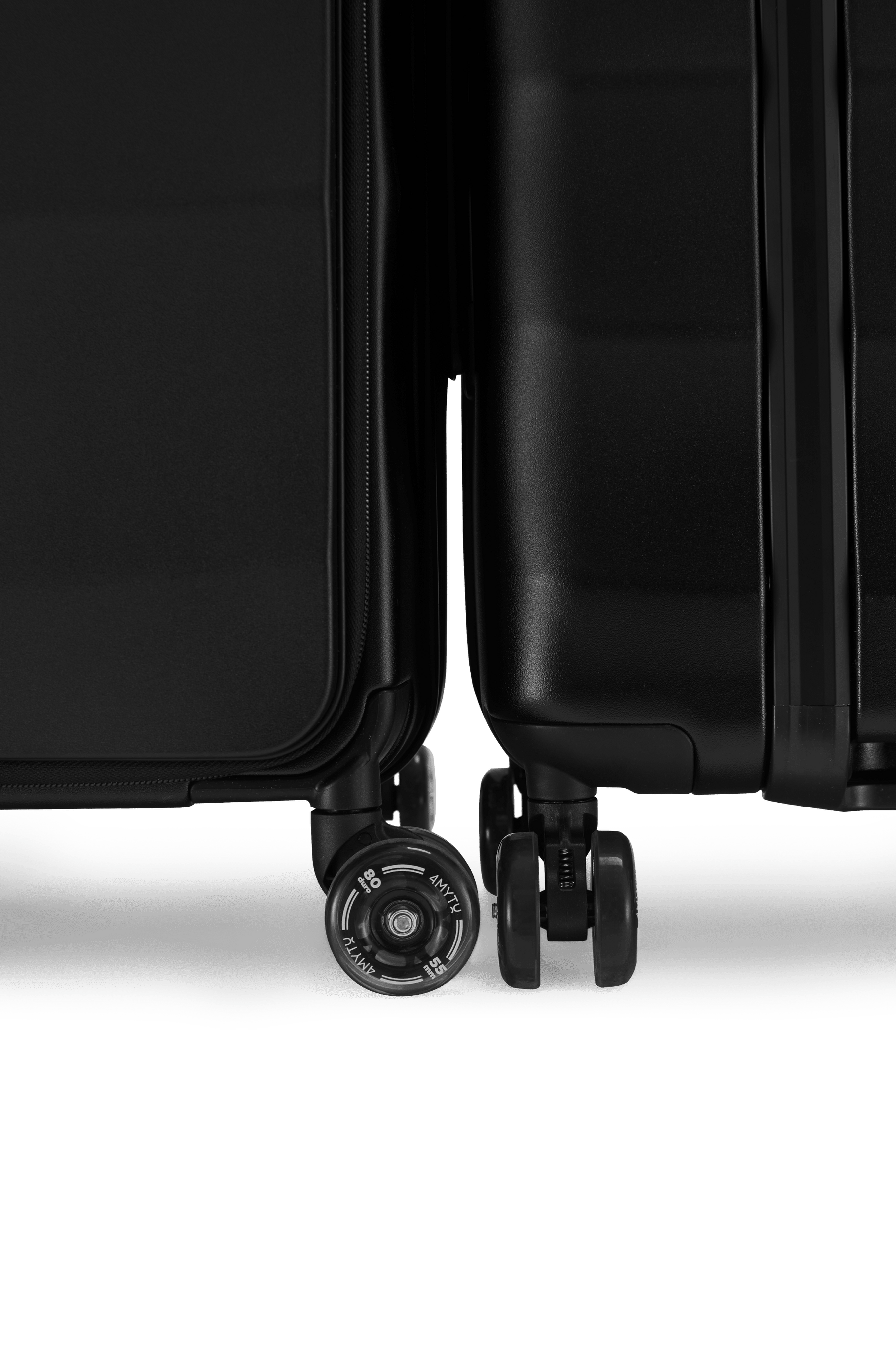 Tank Suitcases in Jet Black