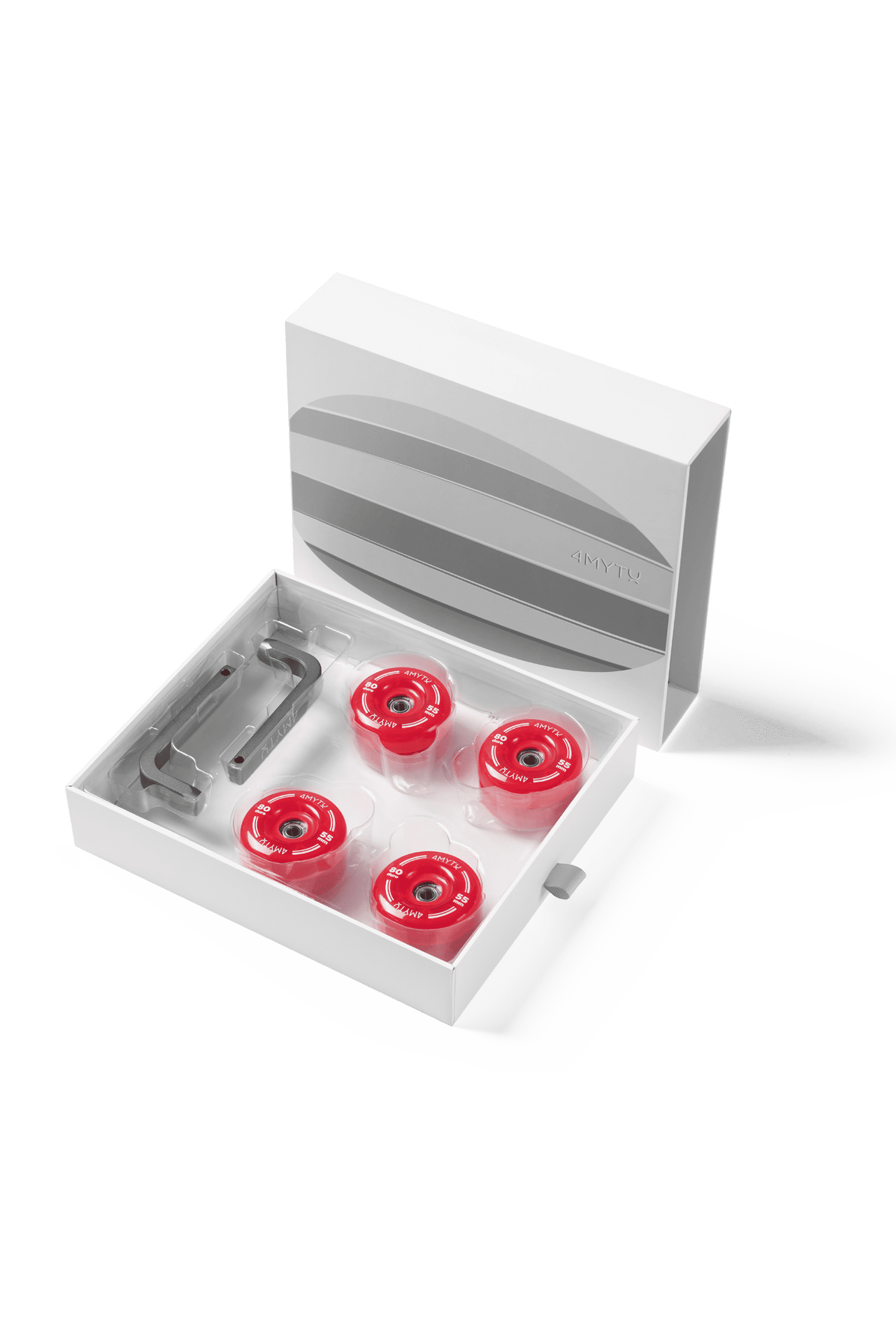 Palette Wheels in Cherry Red