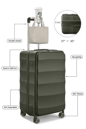 The Tank Trunk in Aspen Green