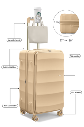 Tank Suitcases in Sandstorm