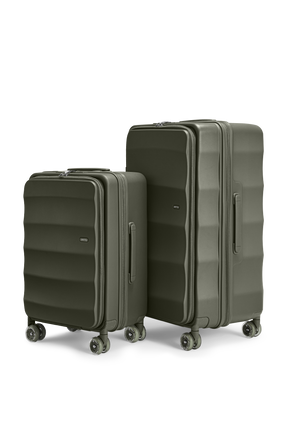 Tank Suitcases in Aspen Green